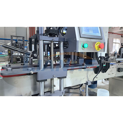Tek Nozul 380V Sıvı Dolum Makinesi Paslanmaz PLC Kontrolü