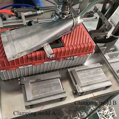 Krem Ambalaj için 220V / 110V 3.5KW Poşet Dolum Makinesi Elektrikli